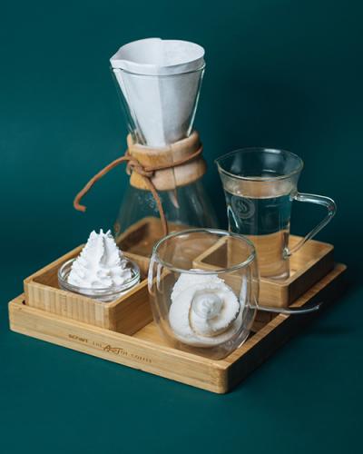 Premium filtered affogato