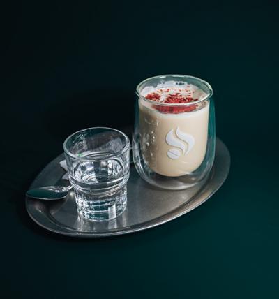 Raspberry Latte
